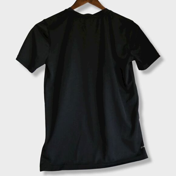 ADIDAS Boys' Clima Performance Logo Short-Sleeve Tee M 10/12 - Picture 2 of 5